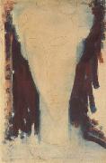 Tete de femme (mk38), Amedeo Modigliani